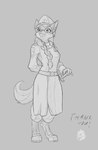 Rating: s
ID: 5643480
Date: 2025-06-15 05:46:25 -0400
Status: pending
Score: 2
4_toes 5_fingers absurd_res admiral anthro belt biped black_and_grey boots bottomwear braided_hair braided_ponytail breasts canid canine canis cheek_tuft claws clothed clothing coat digitigrade domestic_dog eyebrows eyelashes eyewear facial_tuft feet female fingers fluffy fluffy_tail footwear front_view full-length_portrait fully_clothed fur german_shepherd goggles grey_background greyscale hair hand_behind_back hands_behind_back handwear hat headgear headwear herding_dog hi_res holding_object holding_weapon long_hair looking_at_viewer looking_up mammal melee_weapon military military_uniform monochrome pants pastoral_dog ponytail portrait pose raubr1tter shoes simple_background sketch smile solo standing sword tail text toes topwear tuft uniform weapon post #5643480