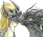 Rating: s
ID: 5568569
Date: 2025-05-13 03:16:05 -0400
Status: pending
Score: 4
2025 2teerutee ahros_amtingale azaries_amnera bite blonde_hair blush digital_media_(artwork) dragon duo european_mythology eyelashes female feral grey_body grey_scales hair heralds_of_the_avirentes horn male mythological_creature mythological_scalie mythology one_eye_closed purple_eyes scales scalie simple_background smile teeth western_dragon yellow_eyes post #5568569