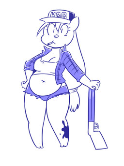 2017 4_fingers anthro barefoot belly breasts cleavage clothed clothing deep_navel digital_media_(artwork) dirty disfigure female gun hair hat hi_res hooves jacket long_hair looking_at_viewer mammal midriff monochrome navel pig porcine ranged_weapon shorts shotgun simple_background slightly_chubby smoking solo standing trucker_hat weapon wide_eyed
Rating: Safe
Score: 2
User: GrosserKurfurst
Date: October 15, 2017 2017 4_fingers anthro barefoot belly breasts cleavage clothed clothing deep_navel digital_media_(artwork) dirty disfigure female gun hair hat hi_res hooves jacket long_hair looking_at_viewer mammal midriff monochrome navel pig porcine ranged_weapon shorts shotgun simple_background slightly_chubby smoking solo standing trucker_hat weapon wide_eyed
Rating: Safe
Score: 2
User: GrosserKurfurst
Date: October 15, 2017