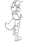 Rating: s
ID: 5581153
Date: 2025-05-18 11:22:02 -0400
Status: active
Score: 0
3:4 alien antennae_(anatomy) anthro apollo_caelum black_sclera boots clothing dragon dumbfoxdrawer footwear full-length_portrait hi_res holster looking_at_viewer male monochrome mythological_creature mythological_scalie mythology nintendo portrait scalie shoes smile solo star_fox tail three-quarter_view uniform post #5581153