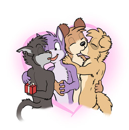 Rating: s
ID: 4779082
Date: 2024-05-12 15:49:01 -0400
Status: active
Score: 39
abstract_background anthro bird_dog black_body black_fur box canid canine canis container domestic_cat domestic_dog eyes_closed felid feline felis female fur gift gift_box grape_jelly_(housepets!) group hand_holding hand_on_shoulder heart_symbol housepets! hug hunting_dog imminent_kiss kissing male male/female mammal maxwell_(housepets!) multicolored_body multicolored_fur one_eye_closed peanut_butter_(housepets!) polyamory pomeranian purple_body purple_fur reaching_for_object romantic romantic_couple spitz stepsibling_(lore) sugar10w tarot tarot_(housepets!) two_tone_body two_tone_fur post #4779082