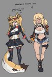 Rating: s
ID: 5556403
Date: 2025-05-07 21:01:34 -0400
Status: active
Score: 28
2025 absurd_res accessory alternate_costume anthro belt belt_buckle big_breasts black_clothing blonde_hair blush bottomwear breasts brown_body brown_fur buckle burnice_white cleavage clothed clothing clothing_swap dialogue digital_drawing_(artwork) digital_media_(artwork) duo ear_tuft english_text eyewear eyewear_on_head felid feline female female/female fingers fluffy fluffy_tail footwear fur gesture green_eyes grey_background hair hair_accessory hand_gesture hand_holding hi_res human jacket leather leather_clothing leather_jacket leather_topwear legwear long_tail looking_at_another looking_away mammal midriff mihoyo multicolored_tail neck_tuft one_eye_closed open_mouth pointing pointing_up ponytail pulchra_fellini red_eyes shirt shorts simple_background skirt snoutless spikes standing sunglasses sunglasses_on_head tail teeth text thigh_highs thiren tongue topwear tuft twintails_(hairstyle) white_body white_fur wink winking_at_another yellow_body yellow_fur zenless_zone_zero post #5556403