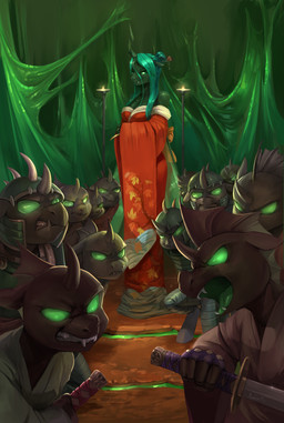 anthro anthrofied armor audrarius black_skin breasts changeling clothing fangs female friendship_is_magic green_eyes green_skin green_theme group hair helmet horn japanese_clothing katana kimono lamp male melee_weapon my_little_pony open_mouth queen_chrysalis_(mlp) smile snarling sword teal_hair weapon
Rating: Safe
Score: 1
User: 2DUK
Date: June 25, 2018 anthro anthrofied armor audrarius black_skin breasts changeling clothing fangs female friendship_is_magic green_eyes green_skin green_theme group hair helmet horn japanese_clothing katana kimono lamp male melee_weapon my_little_pony open_mouth queen_chrysalis_(mlp) smile snarling sword teal_hair weapon
Rating: Safe
Score: 1
User: 2DUK
Date: June 25, 2018
