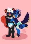 Rating: s
ID: 5560555
Date: 2025-05-09 17:48:57 -0400
Status: active
Score: 9
absurd_res abuniverse ambiguous_gender anthro baby canid canine canis clothed clothing diaper duo hi_res hug mammal mephitid object_in_mouth pacifier pacifier_in_mouth pretend_again skunk tinytails_(abuniverse) tinytails_(diaper) try_agains tryagains_(diaper) wearing_diaper wetness_indicator wolf wuta-tumaki young young_ambiguous young_anthro post #5560555
