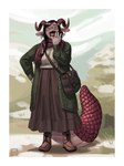 Rating: s
ID: 5328107
Date: 2025-01-24 16:33:08 -0500
Status: active
Score: 27
anthro bangs biped black_hair boots border bottomwear bovid brown_bottomwear brown_clothing brown_skirt caprine cardigan chimera chimeracauldron clothing ear_piercing ear_ring enamel_pin eyes_closed eyewear female footwear fur glasses goat green_cardigan grey_body grey_fur hair hi_res hiking_boots hill horn joan?_(chimeracauldron) long_skirt mammal messenger_bag open_mouth piercing red_body red_horn red_scales red_scarf ring_piercing round_glasses scales scaly_tail scarf shoes skirt snow solo standing sweater swept_bangs tail thick_tail topwear white_border yawn post #5328107