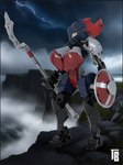 Rating: s
ID: 5532836
Date: 2025-04-26 22:30:23 -0400
Status: active
Score: 12
3:4 3_fingers armor armwear big_breasts bionicle black_border border breasts clothed clothing cybernetics cyborg electricity female fingers flowing_hair glowing glowing_eyes grey_body hair hi_res humanoid landscape lego legwear lightning machine mask melee_weapon model_kit nature polearm red_hair robot sea shield solo spear standing storm synthetic thiccbrick toa toa_morah warrior water weapon post #5532836