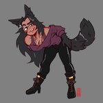 Rating: s
ID: 5563115
Date: 2025-05-10 19:23:24 -0400
Status: active
Score: 9
1:1 2023 absurd_res animal_ears animal_humanoid bent_over black_body black_boots black_bottomwear black_clothing black_ears black_eyebrows black_footwear black_fur black_hair black_inner_ear_fluff black_pants black_tail boots bottomwear breasts butt butt_from_the_front canid canid_humanoid canine canine_humanoid cleavage clothed clothed_female clothed_humanoid clothing derpyfox_36 digital_drawing_(artwork) digital_media_(artwork) eye_through_hair eyebrows female female_humanoid footwear front_view full-length_portrait fully_clothed fully_clothed_female fully_clothed_humanoid fur grey_background hair hand_on_hip hi_res high_heeled_boots high_heels humanoid inner_ear_fluff mammal mammal_humanoid pants parted_hair portrait raised_eyebrow shirt shoes simple_background smile solo tail tan_body tan_skin topwear translucent translucent_hair tuft post #5563115