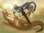 Rating: s
ID: 3513326
Date: 2022-08-18 04:40:52 -0400
Status: active
Score: 87
5_fingers abdominal_bulge absurd_res airplane_ride black_claws boop brown_body brown_eyebrows brown_eyes brown_fur brown_nose cheek_tuft claws digital_media_(artwork) dipstick_tail domestic_cat duo exclamation_point eye_contact eyebrows eyelashes facial_tuft feet felid feline felis female feral finger_claws fingers foot_on_belly fur green_eyes grey_body grey_eyebrows grey_fur grey_stripes heart_symbol hi_res inner_ear_fluff kangaroo lifting lifting_with_legs looking_at_another looking_down looking_up lying macropod mammal markings marlu_(cavix) marsupial multicolored_body multicolored_fur nose_boop on_back open_mouth pawpads pectoral_bulge pink_nose pink_pawpads shaded sharp_teeth simple_background size_difference skeleion smile sound_effects striped_markings striped_tail stripes tail tail_markings teeth toe_claws tuft two_tone_body two_tone_fur post #3513326