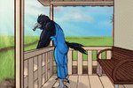Rating: s
ID: 3672171
Date: 2022-11-05 10:19:26 -0400
Status: active
Score: 62
animated anthro avian bench bird charlie_dickens clothing corvid corvus_(genus) crow detailed_background hermesdidit jumpsuit looking_away low_res male mature_male muscular muscular_male oscine outside passerine short_playtime smoking_tobacco solo post #3672171