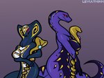 Rating: s
ID: 3954222
Date: 2023-03-26 11:13:15 -0400
Status: active
Score: 314
anacondrai anthro apode big_breasts blue_body blue_scales breasts crossgender draconcopode duo fangs female gloves_(marking) hi_res hypnobrai legless lego leviathinh markings mtf_crossgender naga ninjago non-mammal_breasts pupils purple_body purple_scales pythor_(ninjago) red_sclera reptile scales scalie serpentine serpentine_(ninjago) skales_(ninjago) slit_pupils snake staff teeth yellow_markings post #3954222