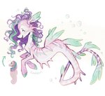 Rating: s
ID: 5666308
Date: 2025-06-25 06:03:37 -0400
Status: pending
Score: 1
digital_media_(artwork) equid equine female feral fin fish hair hasbro hooves horse mammal marine mlp_g1 my_little_pony open_mouth pink_body pony runkpori sea_breeze_(mlp) seahorse seapony_(mlp) simple_background smile solo syngnathid syngnathiform tail tail_fin text white_background post #5666308