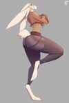 Rating: s
ID: 5636009
Date: 2025-06-11 18:54:47 -0400
Status: pending
Score: 3
anthro big_butt butt clothing cropped_jacket eni_siverets_(last_fables) female floppy_ears fur hair hair_over_eye hare hi_res hiverdose lagomorph last_fables leporid lop_ears mammal raised_leg scut_tail short_tail solo tail thick_thighs tight_clothing white_body white_fur post #5636009