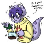 Rating: s
ID: 3717743
Date: 2022-11-27 22:15:04 -0500
Status: active
Score: 11
anthro band_merch beverage cavemanon_studios ceratopsian clothed clothing coffee dinosaur english_text facial_horn female freckles goodbye_volcano_high groundbreaking hair hoodie horn humor lean_(beverage) ornithischian prehistoric_species purple_body purple_eyes purple_hair reptile scalie seven_(artist) simple_background snoot_game solo text topwear triceratops trish_(gvh) white_background post #3717743