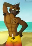 Rating: s
ID: 5191056
Date: 2024-11-18 21:51:47 -0500
Status: active
Score: 8
2024 abs anthro armpit_hair beach beachside body_hair clothing day fisher_(animal) green_eyes gulonine hair hand_behind_head male mammal mohawk mustelid musteline sand sandblastcoyote solo sticks_(sticks271) swimming_trunks swimwear whiskers post #5191056