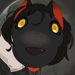 Rating: s
ID: 5183555
Date: 2024-11-15 09:35:38 -0500
Status: active
Score: 35
2024 ambiguous_gender anthro black_body black_fur black_hair blep canid canine close-up clothed clothing digital_drawing_(artwork) digital_media_(artwork) fur hair idrakon mammal mir_(swiwwel) solo tongue tongue_out yellow_eyes post #5183555
