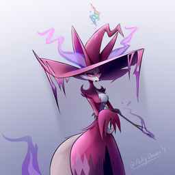 Rating: s
ID: 5723498
Date: 2025-07-21 03:26:25 -0400
Status: active
Score: 30
angry anthro canid canine clothing crossed_arms delphox digital_media_(artwork) ears_up fakemon female fire flaming_hair flaming_tail fokydraws fox fur generation_6_pokemon hat headgear headwear hi_res incense incense_burner incense_burns incense_smoke incense_stick looking_at_viewer magic_user mammal mega_evolution nintendo pokemon pokemon_(species) pseudo_hair red_body red_fur tail wand witch witch_costume witch_hat post #5723498