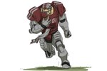 Rating: s
ID: 4602378
Date: 2024-02-15 23:50:02 -0500
Status: active
Score: 5
abs american_football american_football_uniform anthro armor ball beard bottomwear cable clothing competition_number facial_hair fangs felid fist football_player fur grass green_eyes gridiron_ball headgear helmet holding_object loincloth machine male mammal metal_armor muscular number number_on_armor number_print on_grass painted_armor pink_nose plant power_armor prehistoric_species red_armor running saber-toothed_tiger saber_zelgrath_(character) sabertooth_(anatomy) saberzelgrath serious_face shadow shoulder_pads simple_background smilodon smilodon_fatalis solo sport sportswear tan_body tan_fur teeth touching_grass white_armor white_beard white_facial_hair post #4602378