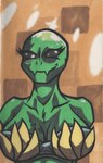 Rating: s
ID: 4958801
Date: 2024-08-02 13:56:38 -0400
Status: active
Score: 9
alien bald bald_female big_breasts black_eyes breasts colored elemental_creature female flora_fauna floran glistening glistening_head green_body green_skin hi_res humanoid marker_(artwork) markings mole_(marking) plant solo starbound traditional_media_(artwork) xemxemgulion post #4958801