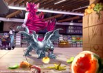 Rating: s
ID: 5539952
Date: 2025-04-30 17:17:34 -0400
Status: active
Score: 7
avali blue_eyes dragging_another dragon duo_focus eating eating_food errokioslem feral food fruit full-length_portrait grey_body grey_scales grocery_store group low-angle_view male membrane_(anatomy) membranous_wings mythological_creature mythological_scalie mythology plant portrait scales scalie scratch_mark wings worm's-eye_view post #5539952