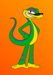 Rating: s
ID: 5568313
Date: 2025-05-12 23:57:38 -0400
Status: active
Score: 4
2021 4_toes anthro arms_bent black_eyes black_eyewear black_sunglasses digital_drawing_(artwork) digital_media_(artwork) english_description espyfur eyewear feet fingers fist flat_colors gecko gex_(series) gex_the_gecko green_tail hands_on_hips hi_res lizard looking_at_viewer male male_anthro markings mostly_nude_anthro mostly_nude_male multicolored_body multicolored_scales orange_background purple_eyelids purple_markings reptile scales scalie simple_background slim_anthro slim_male smile smiling_at_viewer solo standing straight_legs sunglasses tail tail_markings toes toothy_grin yellow_body yellow_scales yellow_tail post #5568313