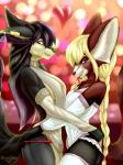 Rating: s
ID: 2121930
Date: 2020-01-19 14:07:03 -0500
Status: active
Score: 15
3:4 absurd_res ailurid anthro breasts canid canine clothing dreyk-daro duo feathers female fox fur glistening_heart hair heart_symbol hi_res hug kasumi_(dreyk-daro) mammal miranda_(dreyk-daro) panties red_panda shared_heart smile tenderness tongue underwear wide_hips post #2121930