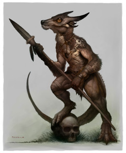 Rating: s
ID: 5713299
Date: 2025-07-16 17:51:10 -0400
Status: pending
Score: 5
3_toes abs absurd_res adobe_photoshop_(artwork) anthro athletic athletic_anthro athletic_male black_nose border bottomwear bracelet brown_body brown_eyes brown_fur claws clothed clothing detailed detailed_fur digital_media_(artwork) digital_painting_(artwork) digitigrade feet fingers front_view full-length_portrait fur furred_kobold furred_scalie grey_background hi_res holding_melee_weapon holding_object holding_polearm holding_spear holding_weapon horn human_skull jewelry john_tedrick kobold loincloth looking_at_viewer loose_feather male melee_weapon mouth_closed multicolored_body multicolored_fur nipples painting_(artwork) pecs polearm portrait pupils scalie shaded signature simple_background skimpy slit_pupils snout soft_shading solo spear spiked_tail spikes spikes_(anatomy) standing tail tan_body tan_fur teeth three-quarter_view toe_claws toes topwear tribal weapon white_border post #5713299