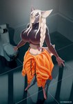 Rating: s
ID: 5623416
Date: 2025-06-05 22:53:38 -0400
Status: active
Score: 13
anthro arms_out arms_outstretched belly big_breasts blue_eyes braided_hair breasts clothing countershade_belly countershading deer detailed_background digital_media_(artwork) drawstring ears_outwards eyewear female fingers frown glasses hair hi_res hiverdose hooved_fingers hooves jumpsuit jumpsuit_down long_hair long_sleeve_shirt long_sleeves looking_at_viewer looking_up looking_up_at_viewer mammal midriff nipple_outline oversized_clothing pivoted_ears platinum_blonde prison prison_uniform prisoner reflective_floor sahra_(hiverdose) scowl scut_tail short_tail sink solo tail tight_clothing tight_topwear toilet topwear white_hair post #5623416