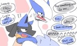 Rating: s
ID: 5579039
Date: 2025-05-17 15:19:35 -0400
Status: active
Score: 11
2018 ambiguous_anthro ambiguous_feral ambiguous_gender anthro asking_another asking_why biped black_text bodily_fluids canid cute_fangs digital_media_(artwork) duo ears_up english_text fangs feral fur generation_2_pokemon generation_4_pokemon half-closed_eyes half-length_portrait japanese_description legendary_pokemon long_neck lucario lugia mammal mythological_creature mythological_scalie mythology narrowed_eyes nintendo open_mouth pointy_ears pokemon pokemon_(species) portrait prick_ears question sabamiso_(sabamasasix) scales scalie shut_up side_view speech_bubble sweat sweaty_body talking_to_another teeth text translation_request post #5579039