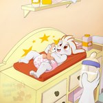 Rating: s
ID: 5051947
Date: 2024-09-15 11:47:16 -0400
Status: active
Score: 54
1:1 abuniverse anthro baby baby_bottle baby_powder baby_wipes bunnyhopps bunnyhopps_(diaper) changing_table clean_diaper clothed clothing cole_murphy diaper diaper_change duo fangthefox feeding_bottle generation_8_pokemon happy lagomorph leporid male mammal nintendo offscreen_character plushie pokemon pokemon_(species) rabbit raboot scorbunny solo_focus wearing_diaper young post #5051947