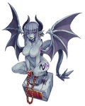 Rating: s
ID: 2961923
Date: 2021-10-05 23:54:53 -0400
Status: active
Score: 66
4:5 big_breasts bound breasts chain chained cuff_(restraint) female gargoyle grey_body grey_skin hi_res horn humanoid kenkou_cross membrane_(anatomy) membranous_wings monster_girl_(genre) monster_girl_encyclopedia not_furry purple_eyes restraints sculpture shackles solo spade_tail statue tail unavailable_at_source wings post #2961923