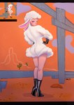 Rating: s
ID: 5457364
Date: 2025-03-26 06:00:44 -0400
Status: active
Score: 27
anthro boots bovid brown_eyes butt caprine clothing curvy_figure desert droopy_(series) female fence footwear fur gloves handwear hi_res high_heeled_boots high_heels leggy_lamb looking_at_viewer looking_back makeup mammal markings metro-goldwyn-mayer mole_(marking) pinup pose sheep sheep_wrecked shoes solo via_sketches wool_(fur) post #5457364