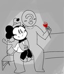 Rating: s
ID: 5613584
Date: 2025-06-01 09:53:39 -0400
Status: active
Score: 11
anon anonymous_artist anthro black_body black_ears clothed clothing disney duo female female_on_human flower happy hat headgear headwear human human_on_anthro interspecies love male male/female male_on_anthro mammal minnie_mouse mouse murid murine on_lap open_mouth open_smile plant rodent romantic romantic_couple rose_(flower) sitting_on_lap size_difference sketch smaller_anthro smaller_female smile post #5613584