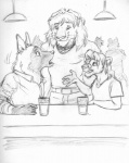Rating: s
ID: 784733
Date: 2015-12-12 19:10:53 -0500
Status: active
Score: 21
5_fingers age_difference anthro associated_student_bodies bar belt beverage brown_hyena cheek_tuft chris_mckinley clothed clothing collar comic daniel_king eye_contact eyebrows eyewear facial_tuft felid fingers food fully_clothed glass glasses group hair hyena karl_katic larger_male lion looking_at_another looking_down looking_up male male/male mammal monochrome older_male open_mouth pantherine roy_(asb) shirt short_hair size_difference sketch smaller_male smile topwear tuft whiskers younger_male post #784733
