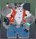 Rating: s
ID: 5663519
Date: 2025-06-23 21:33:38 -0400
Status: active
Score: 4
2019 abs activision alternate_species anthro barazoku belt biceps big_muscles bottomwear canid canine claws clock clothing crash_bandicoot_(series) dasyuromorph ear_piercing eyebrows fangs flexing flexing_bicep fur glowing glowing_eyes grey_body grey_fur hi_res jacket letterman_jacket looking_at_viewer male mammal marsupial muscular muscular_anthro muscular_arms muscular_male muscular_thighs mythological_canine mythological_creature mythology orange_sclera pants pecs piercing pose recently_extinct_species ring sharp_teeth solo tail teeth thick_eyebrows thylacine tiny_tiger topwear torn_bottomwear torn_clothing torn_pants triceps vaniwulf watch werecanid werecanine werecreature werewolf werewolf_tiny_tiger white_body white_fur wristband post #5663519