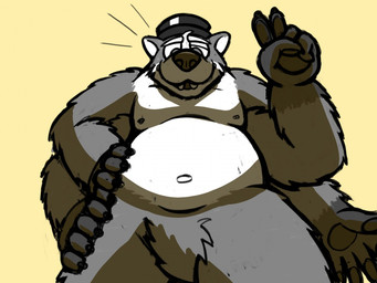 anthro aylorsot badger borges_(aoba) featureless_crotch hat looking_at_viewer male mammal multi_arm multi_limb mustelid overweight overweight_male solo
Rating: Safe
Score: 2
User: mutanimal
Date: June 20, 2018 anthro aylorsot badger borges_(aoba) featureless_crotch hat looking_at_viewer male mammal multi_arm multi_limb mustelid overweight overweight_male solo
Rating: Safe
Score: 2
User: mutanimal
Date: June 20, 2018