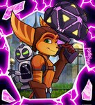 Rating: s
ID: 5637508
Date: 2025-06-12 12:00:41 -0400
Status: active
Score: 0
2025 anthro assassyart belt brown_clothing brown_gloves brown_handwear clank_(ratchet_and_clank) clothing duo eyebrows fur gloves green_eyes handwear headgear headwear hi_res lombax machine male mammal one_eye_closed portrait ratchet_(ratchet_and_clank) ratchet_and_clank robot smile sony_corporation sony_interactive_entertainment striped_body striped_fur stripes wink yellow_body yellow_fur post #5637508
