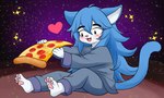 Rating: s
ID: 5620581
Date: 2025-06-04 12:33:50 -0400
Status: active
Score: 19
5:3 barefoot blue_hair blush celestebunny clothing eating feet felid female food hair happy heart_symbol hi_res holding_food holding_object long_hair long_sleeves looking_at_object mammal open_mouth pajamas pawpads pizza sitting smile soles solo tiffany_blueberry young post #5620581