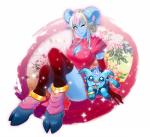 Rating: s
ID: 1877154
Date: 2019-05-19 05:44:28 -0400
Status: active
Score: 18
ambiguous_gender anklet argi armwear blizzard_entertainment blue_body blue_eyes blue_lips blue_skin blush bovid breasts caprine cleavage cleavage_cutout clothed clothing cutout draenei duo elbow_gloves eyelashes female feral gloves goat grey_eyes hair handwear hi_res hooves horn humanoid humanoid_pointy_ears jewelry legwear lips looking_at_viewer mammal menhou one_eye_closed open_mouth pointy_ears red_armwear red_clothing red_legwear red_topwear simple_background sitting smile sparkles tan_hair tentacle_ring tentacles thigh_highs tongue tongue_out topwear warcraft white_background white_hair wink yrel post #1877154