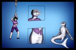 Rating: s
ID: 5590933
Date: 2025-05-22 15:00:13 -0400
Status: active
Score: 5
2015 biped black_border black_hair blue_background border bottomwear breasts ciel_(phoenix) clenched_teeth clothed clothing colored countershade_face countershade_neck countershade_tail countershade_torso countershading dorsal_fin female fin ftm_transformation fully_clothed gender_transformation gills goo_transformation grey_body hair hairless hi_res human legless looking_down_at_self mammal marine membrane_(anatomy) merfolk neck_gills nude one_eye_closed open_mouth red_eyes sequence shaded sharp_teeth shirt shorts simple_background sitting sitting_on_ground snout solo species_transformation split_form standing t-shirt tail teeth tomek1000 topwear transformation transformation_sequence webbed_hands white_body white_countershading post #5590933