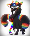 Rating: s
ID: 2076421
Date: 2019-12-06 16:29:16 -0500
Status: active
Score: 31
2019 4_toes 5_fingers anthro antony_benjiro biped black_body black_fur black_hair black_nose blue_hair canid canine clothed clothing collar digital_media_(artwork) digitigrade duo eyebrows eyelashes feet femboy fingers fox fur hair hi_res leg_warmers legwear lgbt_pride magenta7 male male/male mammal markings multicolored_clothing multicolored_leg_warmers multicolored_legwear multicolored_markings open_mouth pattern_clothing pattern_legwear pride_color_clothing pride_color_leg_warmers pride_color_legwear pride_color_markings pride_colors rainbow_pride_colors rainbow_symbol selfcest seven-stripe_rainbow_pride_colors simple_background sparklefur square_crossover standing striped_clothing striped_legwear stripes tail teeth toes tongue post #2076421