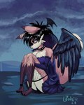 Rating: s
ID: 5568141
Date: 2025-05-12 22:01:02 -0400
Status: active
Score: 8
alternative_fashion anthro artist_name bat-eared_fox bat_wings big_breasts black_clothing black_hair black_legwear black_thigh_highs black_wings boker breasts canid canine clothed clothing digital_media_(artwork) dress emo eyeshadow feathered_wings feathers female fishnet_clothing fishnet_legwear fishnet_thigh_highs fox fur goth hair head_wings hi_res laura_derose legwear makeup mammal membrane_(anatomy) membranous_wings red_eyes signature solo text thigh_highs unusual_wing_placement wings post #5568141