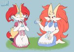 Rating: s
ID: 4135018
Date: 2023-06-26 19:05:45 -0400
Status: active
Score: 38
2023 absurd_res accessory ambient_among_us among_us anthro bow_ribbon braixen brandy_(lucyfercomic) bray_(lucyfercomic) breasts canid canine cheek_tuft claws clothed clothing crewmate_(among_us) dress duo eating eating_food facial_tuft feet female female_anthro flat_colors food fur fur_tuft gamesfan generation_6_pokemon hair hair_accessory hairpin hi_res inner_ear_fluff innersloth long_hair long_inner_ear_fluff mammal multicolored_body multicolored_fur nintendo picnic pokemon pokemon_(species) red_body red_eyes red_fur ribbons sandwich_(food) sandwich_wrap signature simple_background tail tuft two_tone_body two_tone_fur waist_ribbon yellow_body yellow_fur post #4135018