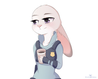 2016 4_fingers anthro beverage clothed clothing coffee coffee_cup disney ears_down female fingerless_gloves food fur gloves grey_fur hi_res holding_object judy_hopps lagomorph long_ears mammal pastelmistress police_uniform purple_eyes rabbit simple_background solo uniform white_background zootopia
Rating: Safe
Score: 8
User: BooruHitomi
Date: April 19, 2018 2016 4_fingers anthro beverage clothed clothing coffee coffee_cup disney ears_down female fingerless_gloves food fur gloves grey_fur hi_res holding_object judy_hopps lagomorph long_ears mammal pastelmistress police_uniform purple_eyes rabbit simple_background solo uniform white_background zootopia
Rating: Safe
Score: 8
User: BooruHitomi
Date: April 19, 2018