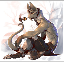 Rating: s
ID: 5653949
Date: 2025-06-19 17:15:40 -0400
Status: active
Score: 15
anthro black_bars claws clothed clothing feet fingers hair hi_res kredri leg_armor letterbox male mammal sitting smoking soles solo tail toes yaraga post #5653949