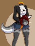 Rating: s
ID: 2372387
Date: 2020-08-16 06:52:51 -0400
Status: active
Score: 27
2020 absurd_res anthro big_breasts black_clothing black_jacket black_topwear blonde_hair bottomwear breasts brown_hair carrying_head clothed clothing collar countershading detachable detachable_head domestic_cat dullahan ear_piercing european_mythology eyes_closed felid feline felis female fire fully_clothed fur gradient_hair grey_body grey_stripes hair happy headless heart_symbol hi_res holding_head holding_own_head inner_ear_fluff irish_mythology jacket mammal modular mrmeatlovers mythology piercing pink_bottomwear pink_clothing pink_shorts portrait shirt shorts simple_background smile solo striped_body striped_fur stripes three-quarter_portrait topwear tuft veronica_(jarsti-the-weeb) white_body white_clothing white_countershading white_shirt white_topwear post #2372387