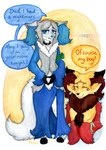 Rating: s
ID: 5572078
Date: 2025-05-14 16:24:38 -0400
Status: active
Score: 5
absurd_res anthro collar comforting delphox dialogue duo father_(lore) father_and_child_(lore) father_and_son_(lore) fawnishy fingers_together fur fynx_vesuvious generation_6_pokemon hi_res inner_ear_fluff male male/male mammal nintendo painting_(artwork) parent_(lore) parent_and_child_(lore) parent_and_son_(lore) pokemon pokemon_(species) rune_(~hey_yo~) simple_background son_(lore) tail text traditional_painting_(artwork) tuft post #5572078
