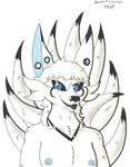 Rating: s
ID: 5572471
Date: 2025-05-14 19:08:36 -0400
Status: active
Score: 1
9_tails absurd_res anthro arm_tuft black_eyeliner black_jewelry black_lipstick black_necklace black_nose black_sclera black_teeth blue_body blue_eyes blue_nipples blue_skin canid canine cheek_markings cheek_tuft chest_tuft cre'scent_moons curly_hair deta's_sagas dipstick_tail ear_piercing erect_nipples eyelashes eyeliner facial_markings facial_tuft femboy flesh_tunnel fox fox_spirit fur hair head_markings hi_res jewelry lipstick looking_at_viewer makeup male mammal markings multi_tail mythological_creature mythology neck_tuft necklace nipples piercing portrait pupils sharp_teeth shoulder_tuft signature slit_pupils solo supersly-mouseguy tail tail_markings teeth traditional_media_(artwork) tuft white_body white_fur white_hair post #5572471