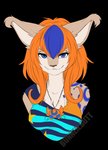 Rating: s
ID: 2587213
Date: 2021-01-25 19:24:08 -0500
Status: active
Score: 15
alpha_channel anthro artist_name ashleyzombie blue_body blue_eyes blue_fur blue_hair breasts brown_body brown_fur brown_nose chest_tuft clothed clothing curly_hair domestic_cat ear_tuft eyelashes felid feline felis female fur hair half-length_portrait jewelry katida long_hair looking_at_viewer mammal markings multicolored_body multicolored_fur multicolored_hair necklace off_shoulder orange_hair portrait shirt simple_background sinni_toivonen_(meggersnuff) smile solo spots star text topwear transparent_background tuft two_tone_body two_tone_fur two_tone_hair post #2587213