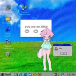 Rating: s
ID: 5200442
Date: 2024-11-23 13:34:01 -0500
Status: active
Score: 10
ambiguous_gender anthro chromatic_aberration clothing collar deerwolfa english_text grey_clothing hair hi_res microsoft microsoft_windows pink_body pink_hair solo teal_clothing text text_box windows_95 post #5200442
