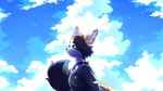 Rating: s
ID: 5667282
Date: 2025-06-25 16:57:55 -0400
Status: active
Score: 1
2025 anthro black_body black_clothing black_collar black_eyebrows black_eyes black_fur black_nose black_shirt black_topwear calico_cat clothing cloud collar detailed_background dipstick_ears dipstick_tail domestic_cat ear_markings eyebrows eyewear felid feline felis femboy footprint fur glasses heart_collar heart_symbol inner_ear_fluff looking_at_viewer male mammal markings multicolored_body multicolored_ears multicolored_fur narrowed_eyes orange_body orange_fur pawprint pink_inner_ear poki_(pokithekat) pokithekat round_glasses shirt side_view sky skyscape smile solo standing tail tail_markings topwear tuft wearing_glasses white_body white_fur white_inner_ear_fluff post #5667282